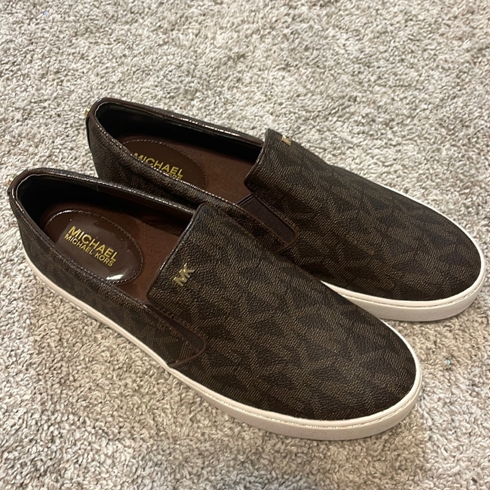 Michael Kors Keaton Slip-On Sneakers 9.5 NWOT